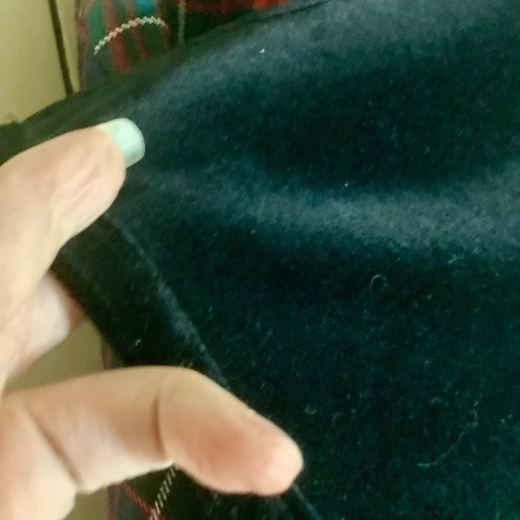 MacDonald of Clan Ranald Custom Tartan Cape w Black Velvet Lining. - Picture 4 of 5